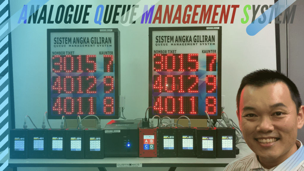 Custronics Analogue Queue Management System