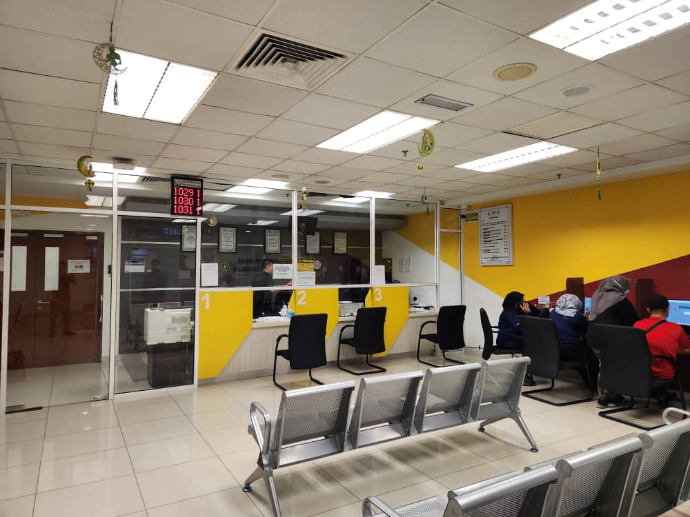 Custronics Queue Management System installed in Jabatan Pendaftaran Negara (JPN) in Mont Kiara